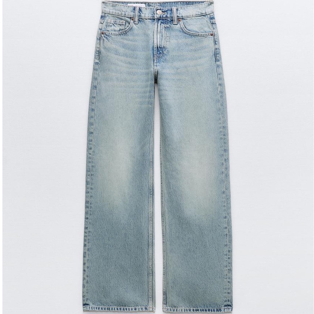 Relaxed Mid Waist TRF Demim